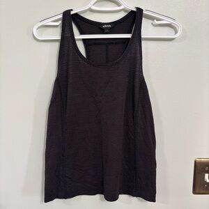 Allbirds Natural Run Tank Size small Black Racerback Wool Blend Lightweight